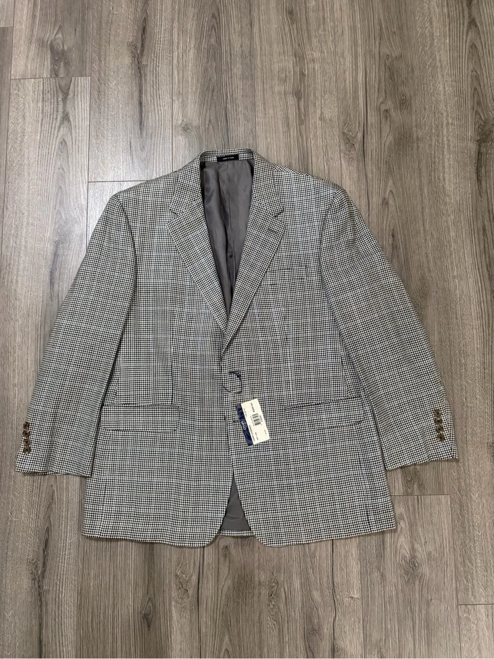 Chaps Men's Glen Plaid Sport Coat - Grey